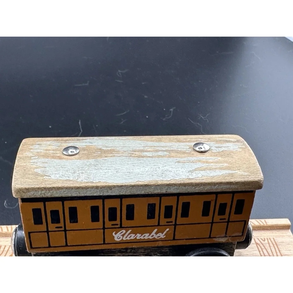 Clarabel Passenger Car Thomas Wooden Railway Vtg 2003 Train Engine Gullane‎